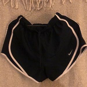 Small black Nike athletic shorts